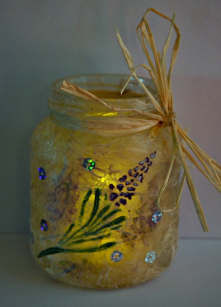 Sweet Lavender Jar Party Light6