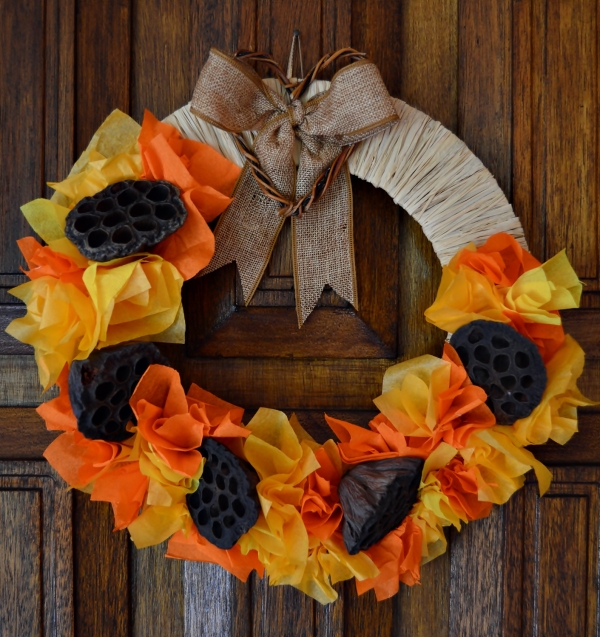 Bits and Pieces Fall Wreath7