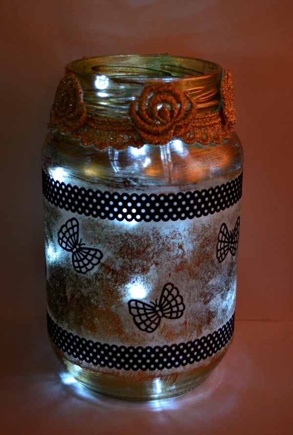Silhouette Jar Storm Lantern6
